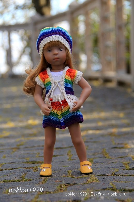 Моя весна в Ялте. Игровые куклы Kathe Kruse. Minouche 35 cм. ЧАСТЬ 1