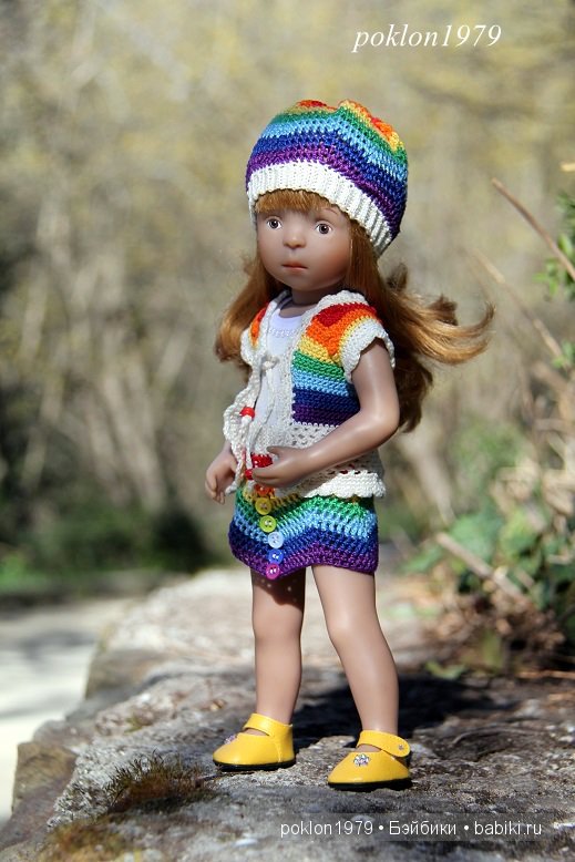 Моя весна в Ялте. Игровые куклы Kathe Kruse. Minouche 35 cм. ЧАСТЬ 1