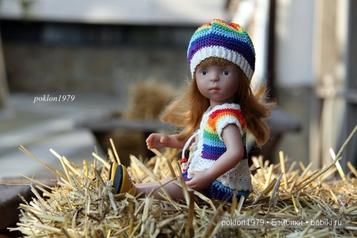 Моя весна в Ялте. Игровые куклы Kathe Kruse. Minouche 35 cм. ЧАСТЬ 1