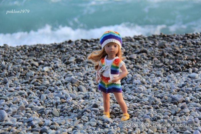 Моя весна в Ялте. Игровые куклы Kathe Kruse. Minouche 35 cм. ЧАСТЬ 1