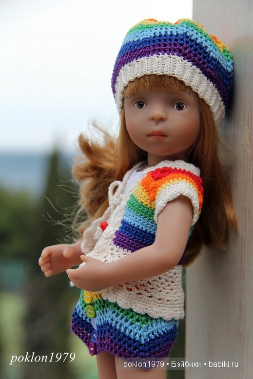 Моя весна в Ялте. Игровые куклы Kathe Kruse. Minouche 35 cм. ЧАСТЬ 1