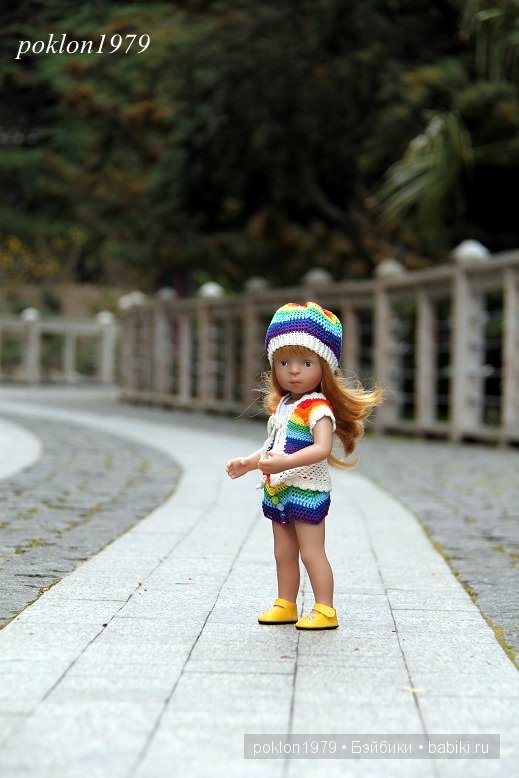 Моя весна в Ялте. Игровые куклы Kathe Kruse. Minouche 35 cм. ЧАСТЬ 1 (фото 10)