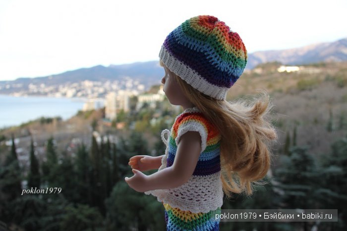 Моя весна в Ялте. Игровые куклы Kathe Kruse. Minouche 35 cм. ЧАСТЬ 1