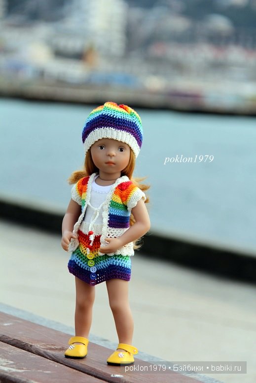 Моя весна в Ялте. Игровые куклы Kathe Kruse. Minouche 35 cм. ЧАСТЬ 2 (фото 9)