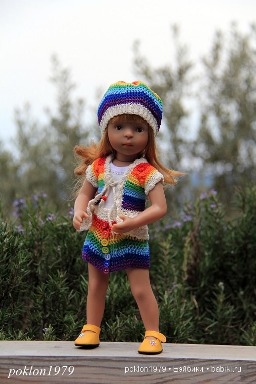 Моя весна в Ялте. Игровые куклы Kathe Kruse. Minouche 35 cм. ЧАСТЬ 1