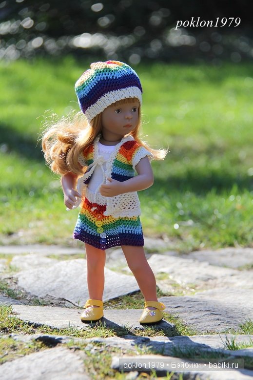 Моя весна в Ялте. Игровые куклы Kathe Kruse. Minouche 35 cм. ЧАСТЬ 1