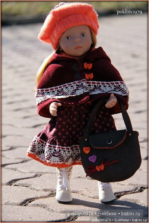 В ожидании весны... Игровые куклы Kathe Kruse. 16 фото-открыток Minouche