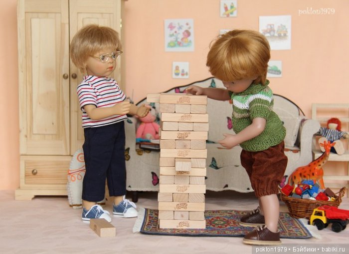 Что наша жизнь - игра! Сюжетная история с куклами Minouche