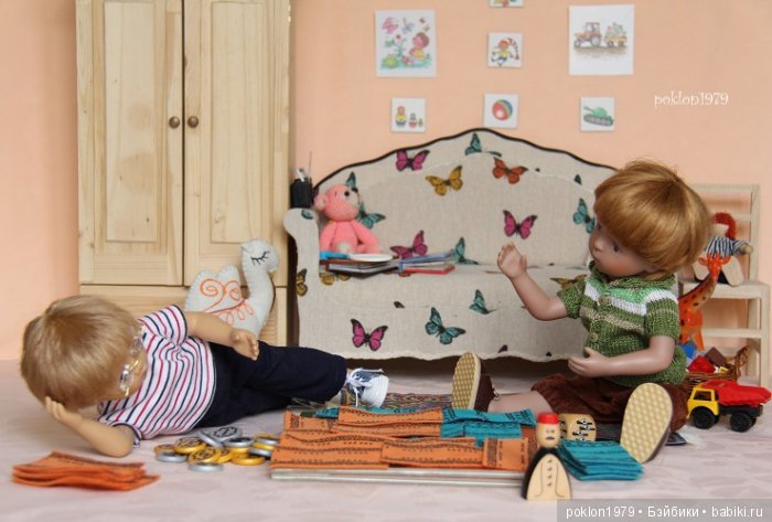 Что наша жизнь - игра! Сюжетная история с куклами Minouche