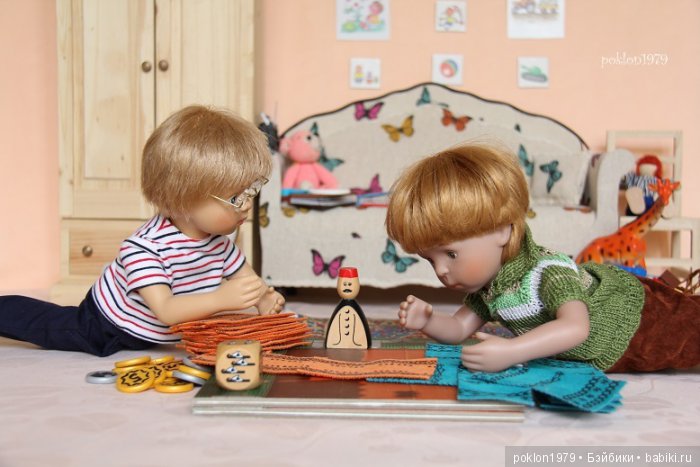 Что наша жизнь - игра! Сюжетная история с куклами Minouche