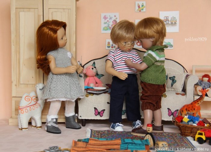 Что наша жизнь - игра! Сюжетная история с куклами Minouche