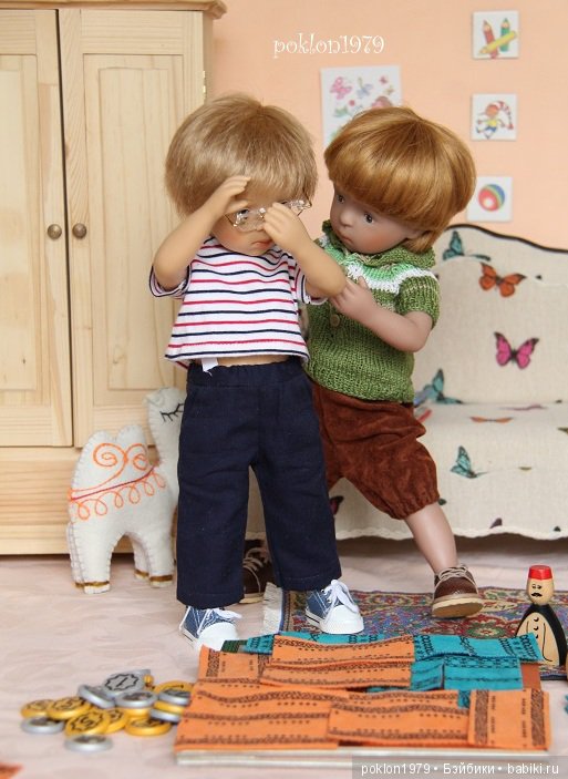 Что наша жизнь - игра! Сюжетная история с куклами Minouche