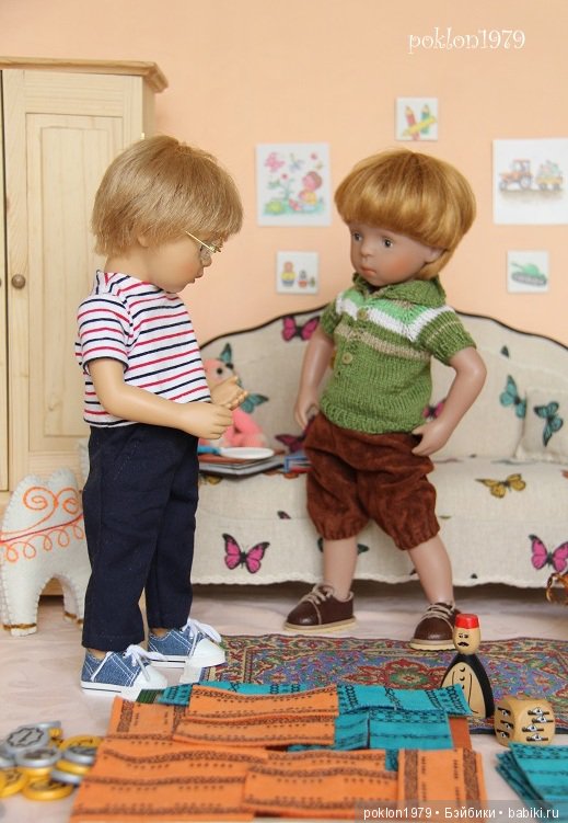 Что наша жизнь - игра! Сюжетная история с куклами Minouche