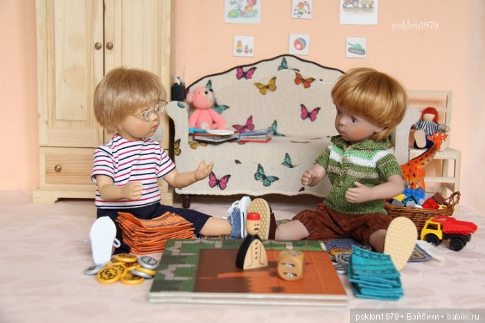 Что наша жизнь - игра! Сюжетная история с куклами Minouche