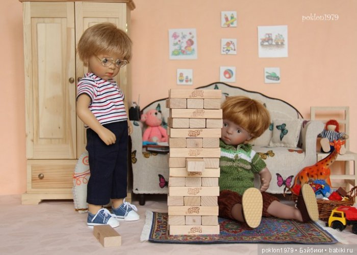 Что наша жизнь - игра! Сюжетная история с куклами Minouche