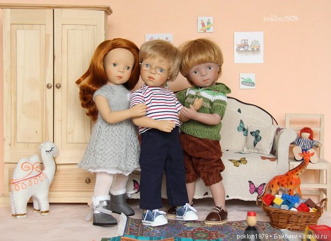 Что наша жизнь - игра! Сюжетная история с куклами Minouche