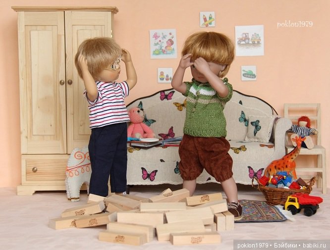 Что наша жизнь - игра! Сюжетная история с куклами Minouche