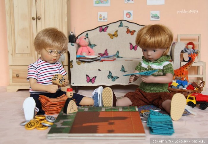 Что наша жизнь - игра! Сюжетная история с куклами Minouche