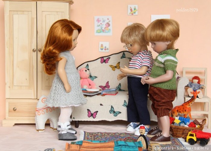 Что наша жизнь - игра! Сюжетная история с куклами Minouche