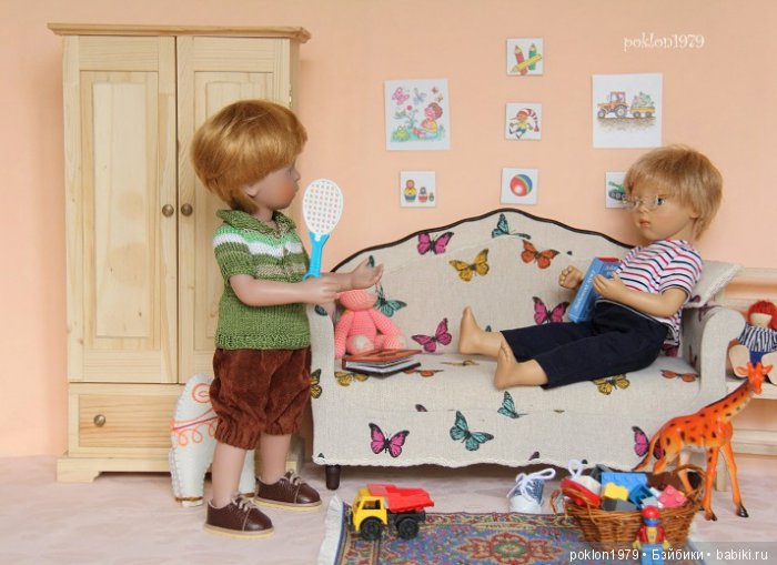 Что наша жизнь - игра! Сюжетная история с куклами Minouche (фото 2)