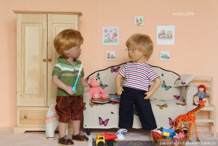 Что наша жизнь - игра! Сюжетная история с куклами Minouche (фото 4)