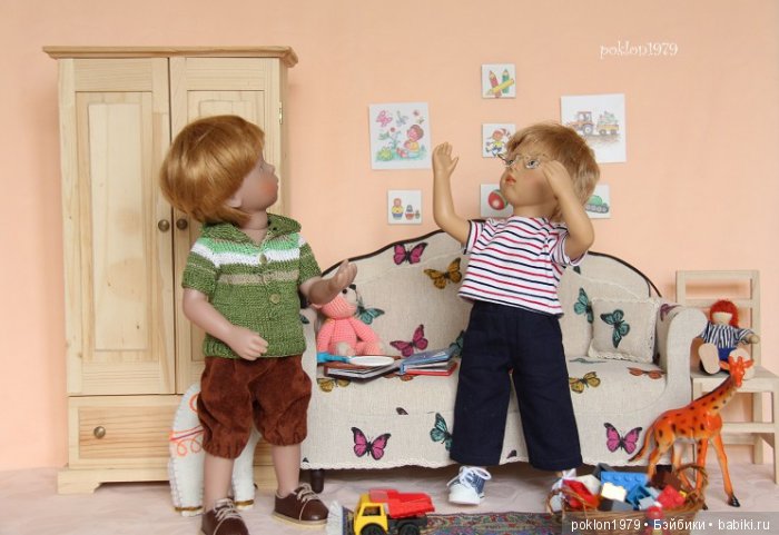 Что наша жизнь - игра! Сюжетная история с куклами Minouche (фото 5)