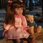 Милая девочка Лили