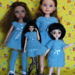 Голубое наваждение или много мохеровой пряжи