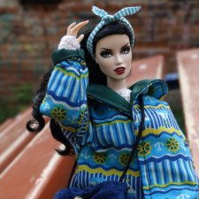 Ещё одна любительница морского стиля. Или небольшое преображение Мины