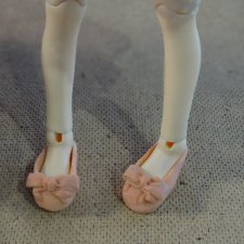 Туфельки из запекаемого пластика для кукол