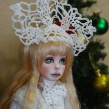 Ещё немного об авторской кукле Снегурочке