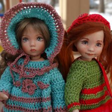 Обновлённые малышки. ООАК фарфоровых куколок Дианы Эффнер