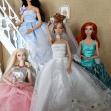 Капроновое безумие. Поппи в вечерних платьях