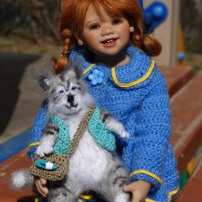 Кукла Annette Himstedt Лиля и Васька