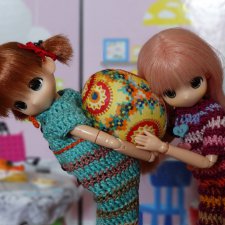 Запоздалые пасхальные подарочки и девочки Mamachapp