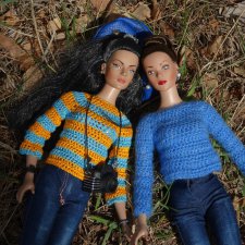 Tonner dolls. Тоннерки на природе