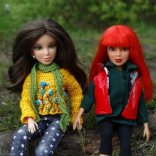 Ливочки на природе. LIV dolls