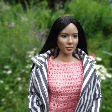 Джунг в дождливый день. Шарнирная кукла от VERYCOOL