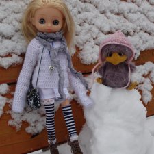 Мои птенчики. Ариша и её маленький друг