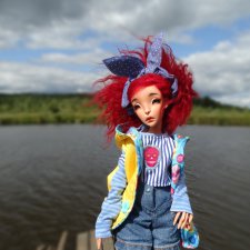 Каменный остров. Поездка с БЖД куколкой от Лиликэт