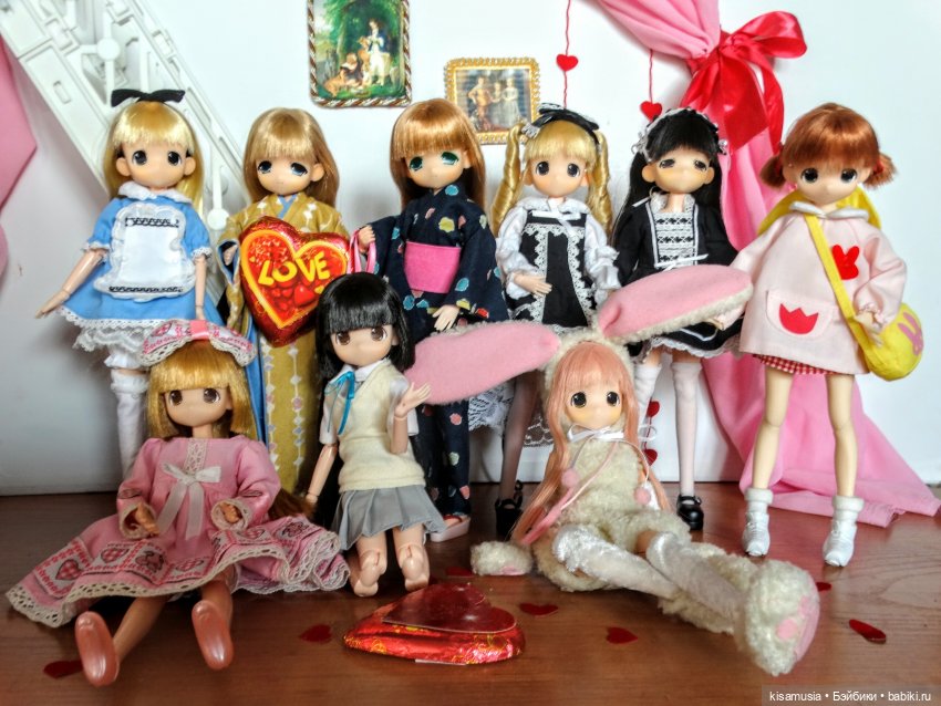 Милые куколки Mamachapp — Аниме куклы (MJD/Винил): Imomo