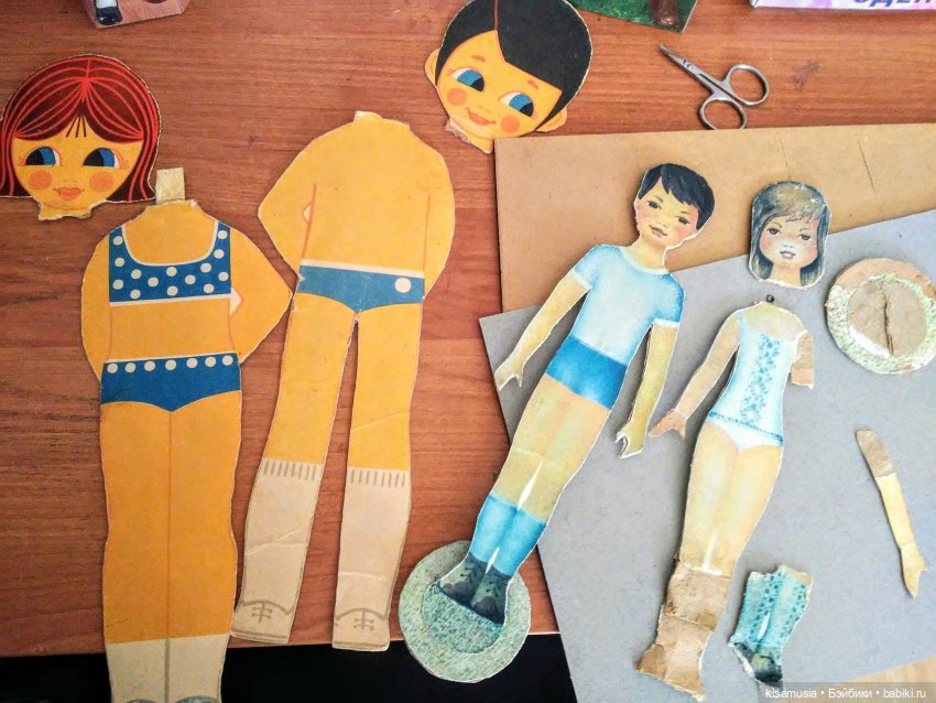 Ремонт картонных куколок — Реставрация и преображение кукол: ремонт