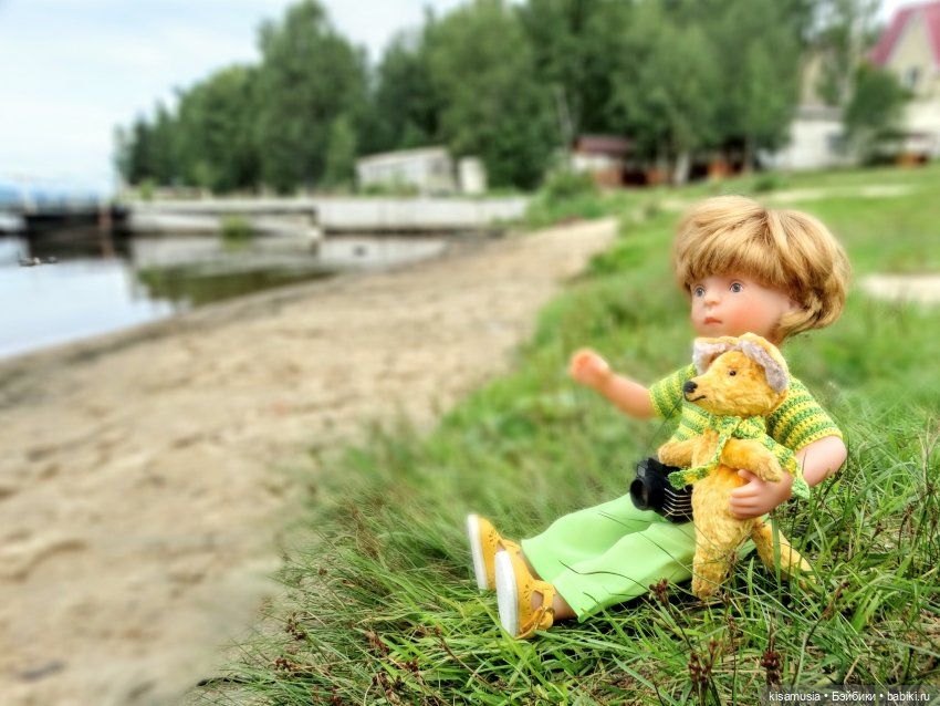 Безмятежное лето. Алёша и лисёнок