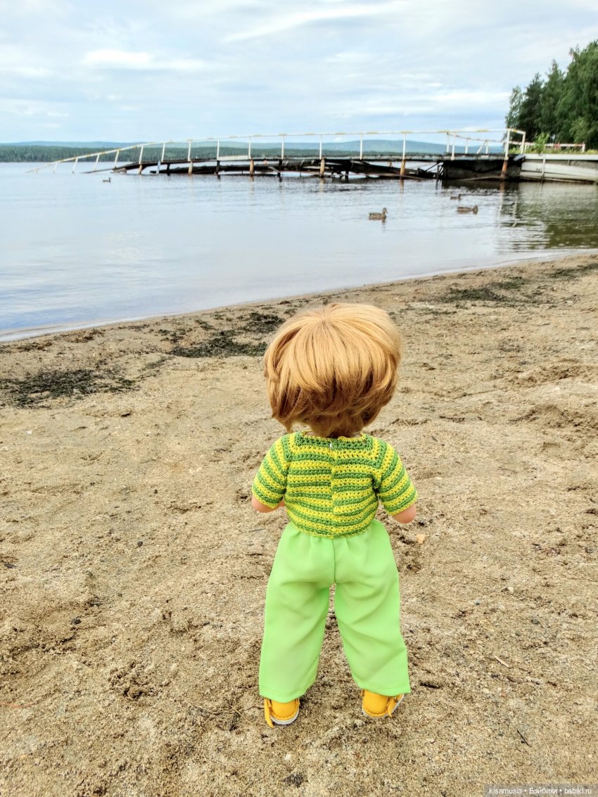 Безмятежное лето. Алёша и лисёнок