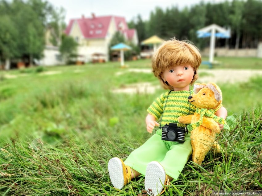 Безмятежное лето. Алёша и лисёнок