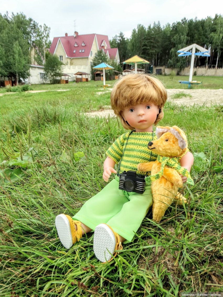 Безмятежное лето. Алёша и лисёнок