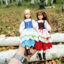 Мои Розочка и Беляночка