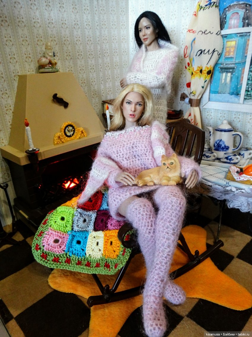 Уютный зимний вечер — Разные шарнирные куклы (не БЖД): редкие