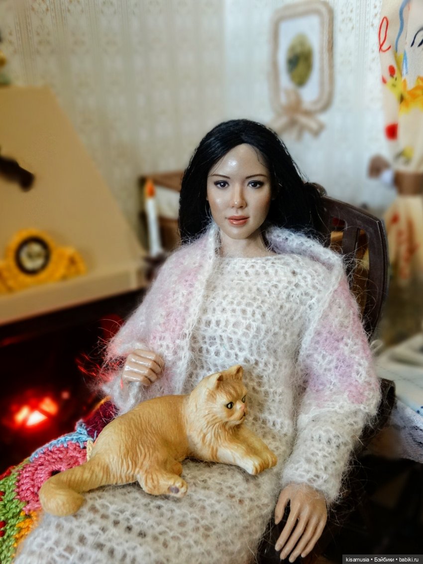 Уютный зимний вечер — Разные шарнирные куклы (не БЖД): редкие (фото 3)