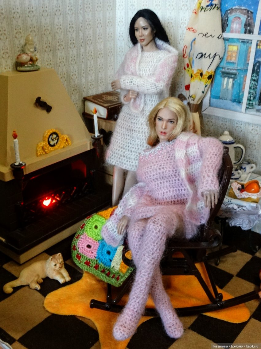 Уютный зимний вечер — Разные шарнирные куклы (не БЖД): редкие